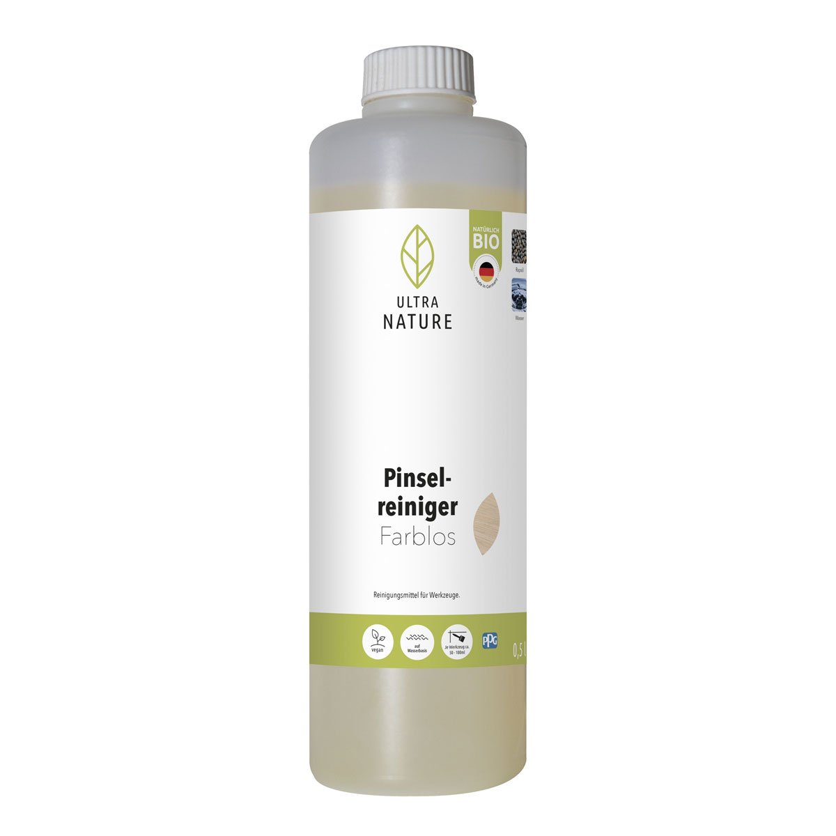 Ultra Nature Pinselreiniger Farblos 0.5 L