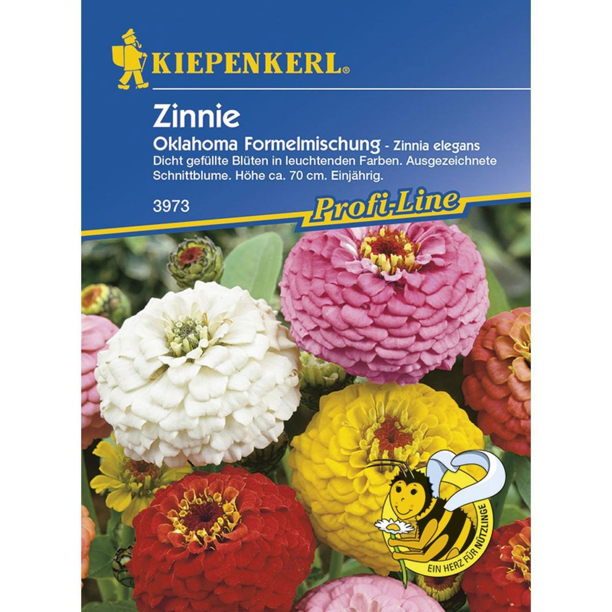 Kiepenkerl Zinnien Oklahoma-Formelmix Profi-Line Bild 1