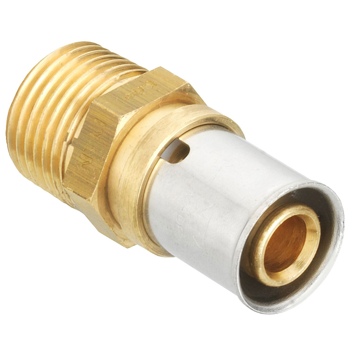 Cornat Press-Übergang 16 mm 1/2 AG