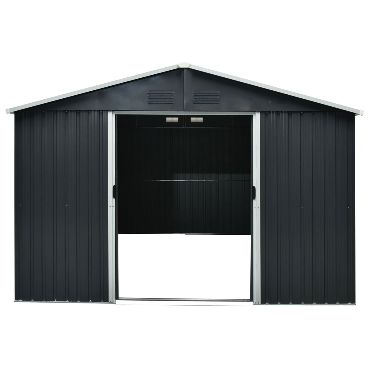 Pergart Gerätehaus Dresden II 10,3m² weiß Bild 2