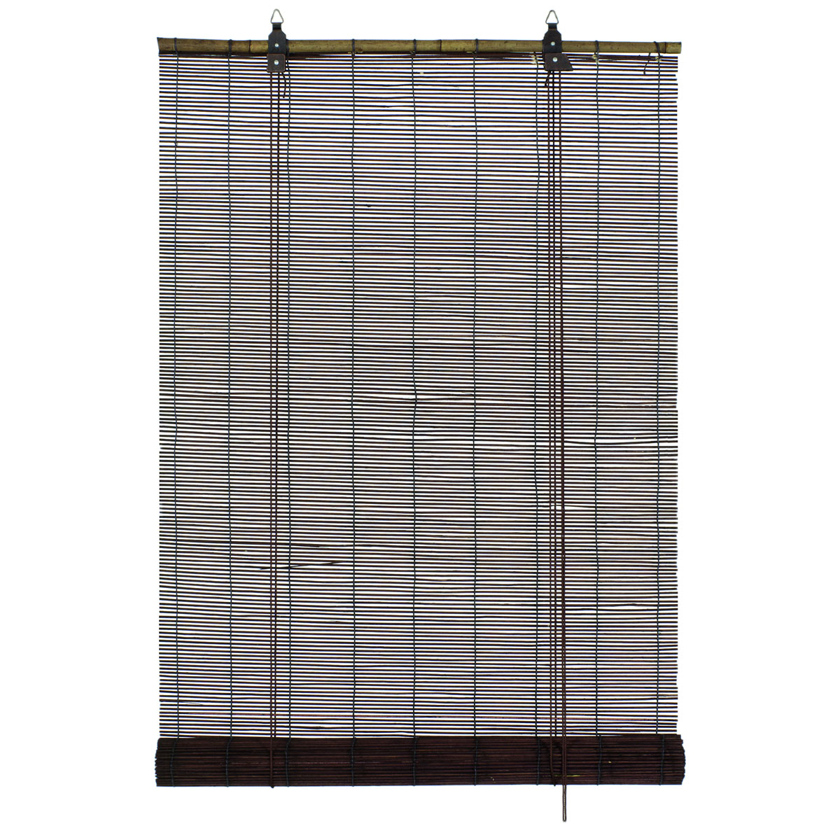 Gardinia Bambus-Rollo 140 x 160 cm schoko