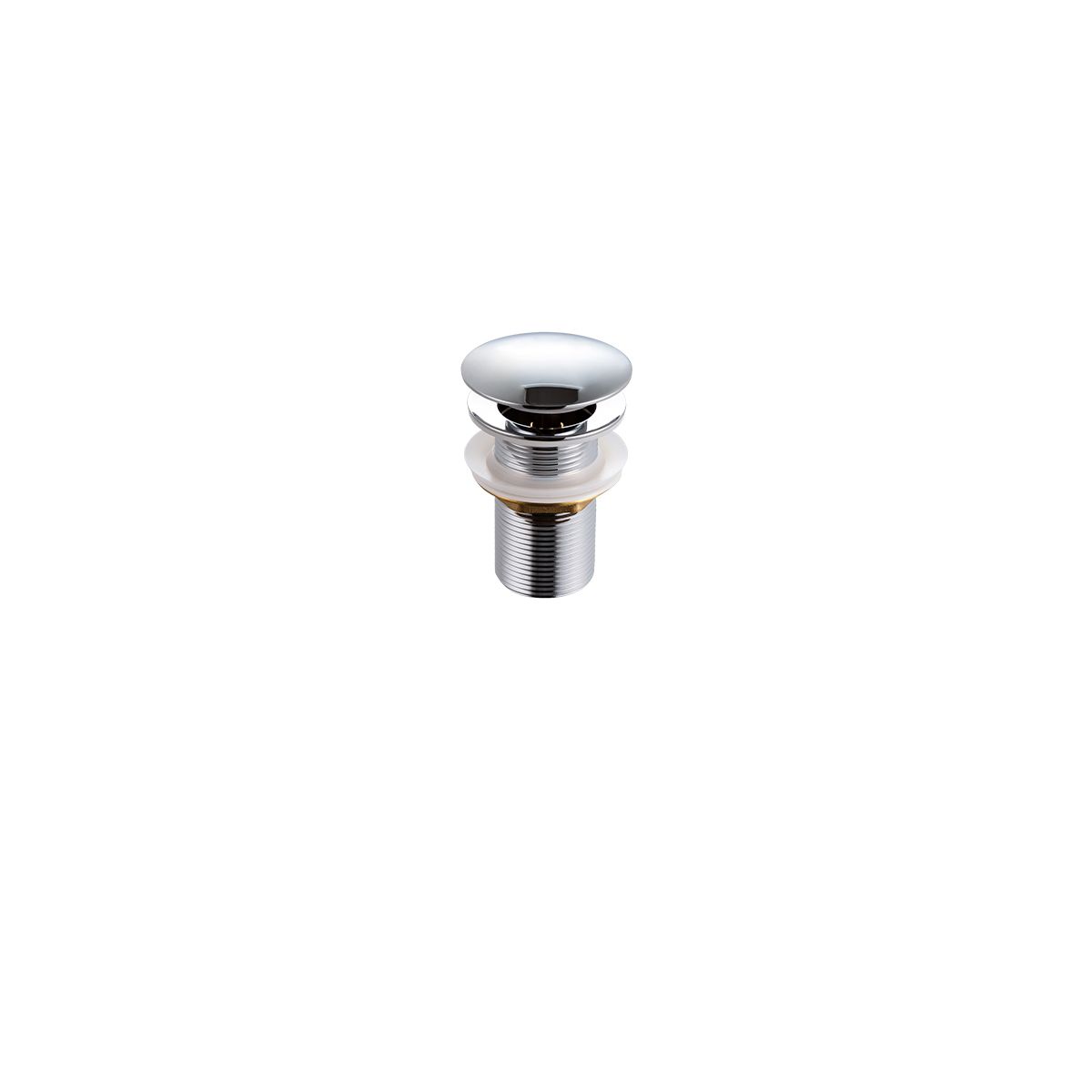 sanicomfort Ablaufventil permanent, 1 1/4" silber