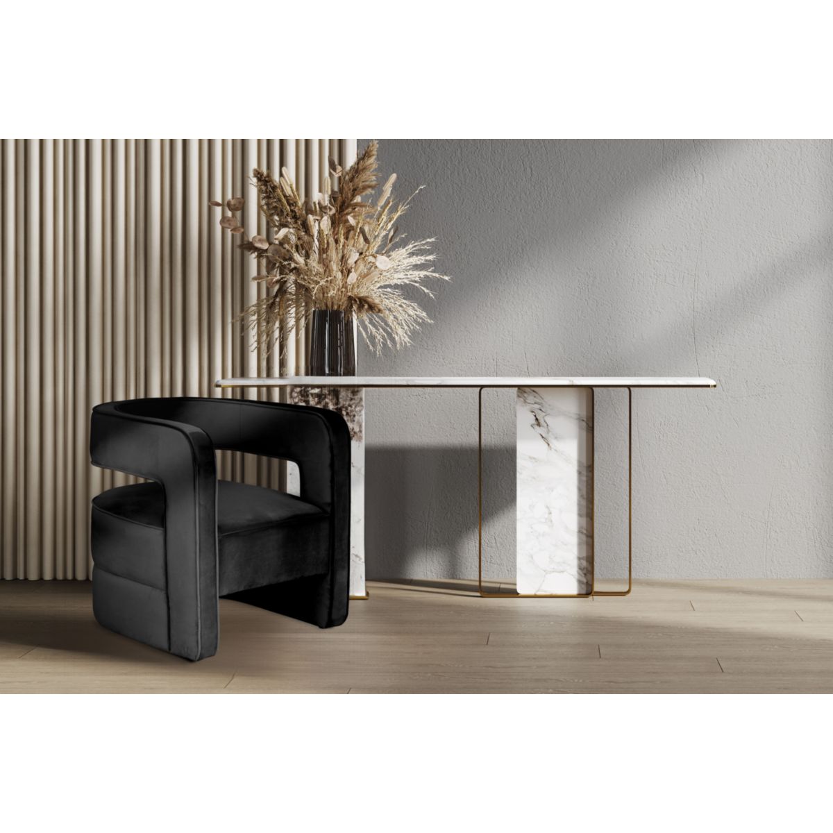 Sessel Venice 125 schwarz Bild 5