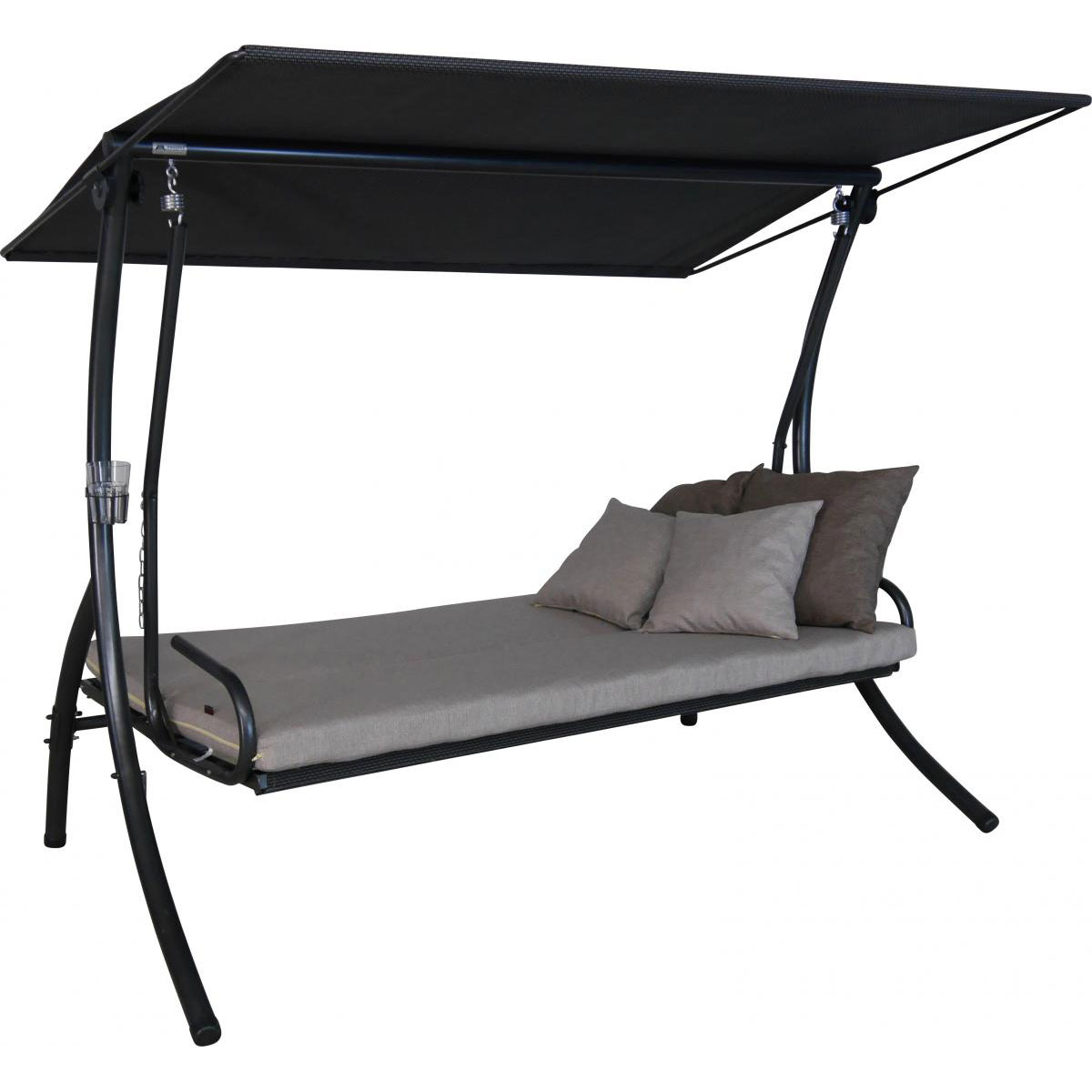 Angerer Freizeitmöbel GmbH Hollywoodschaukel 3-Sitzer Elegance Smart Sand Bild 2