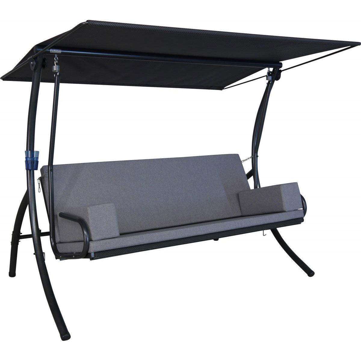 Angerer Freizeitmöbel GmbH Hollywoodschaukel „Elegance Tolar“, grau Bild 1