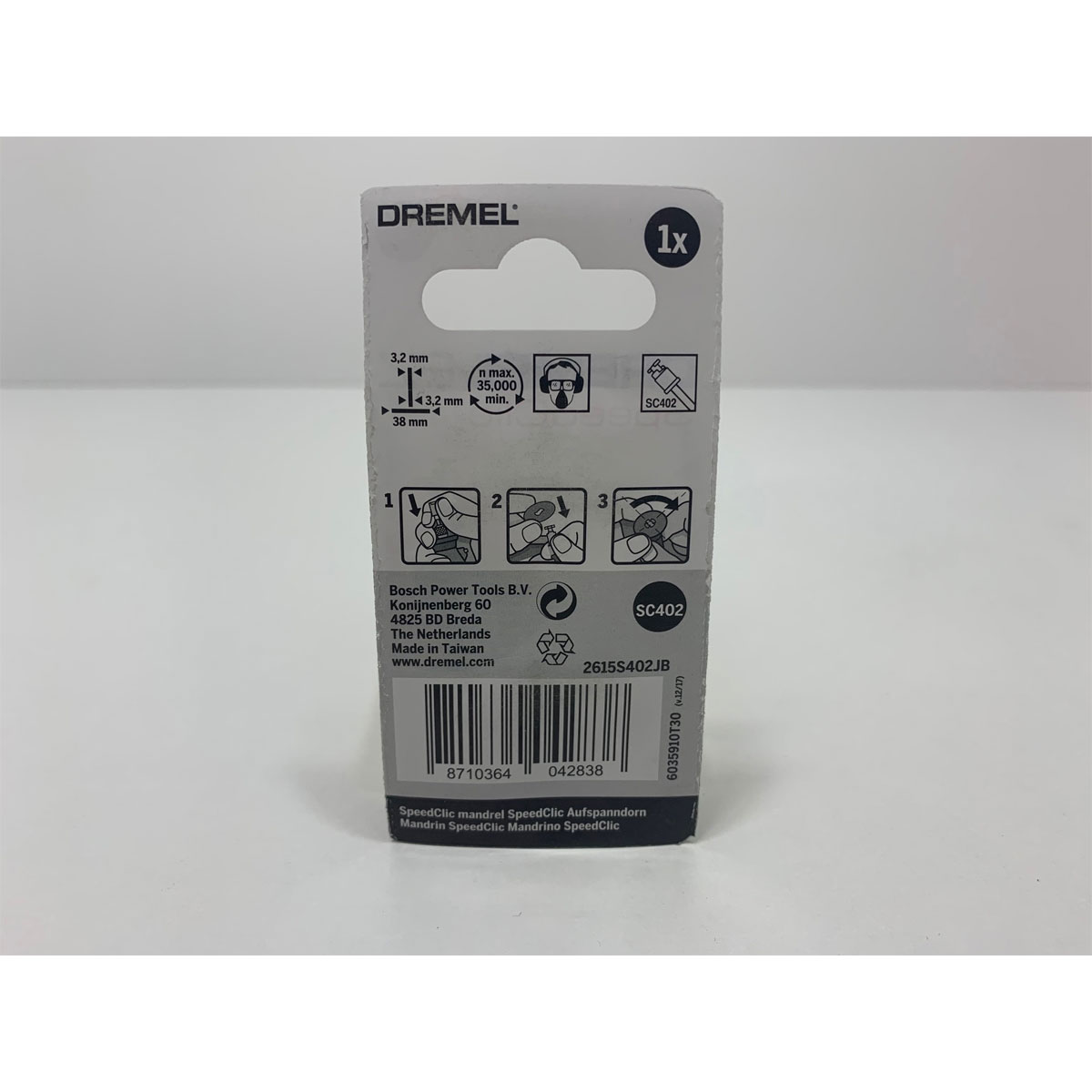 Dremel  Aufspanndorn Speed Clic Bild 2