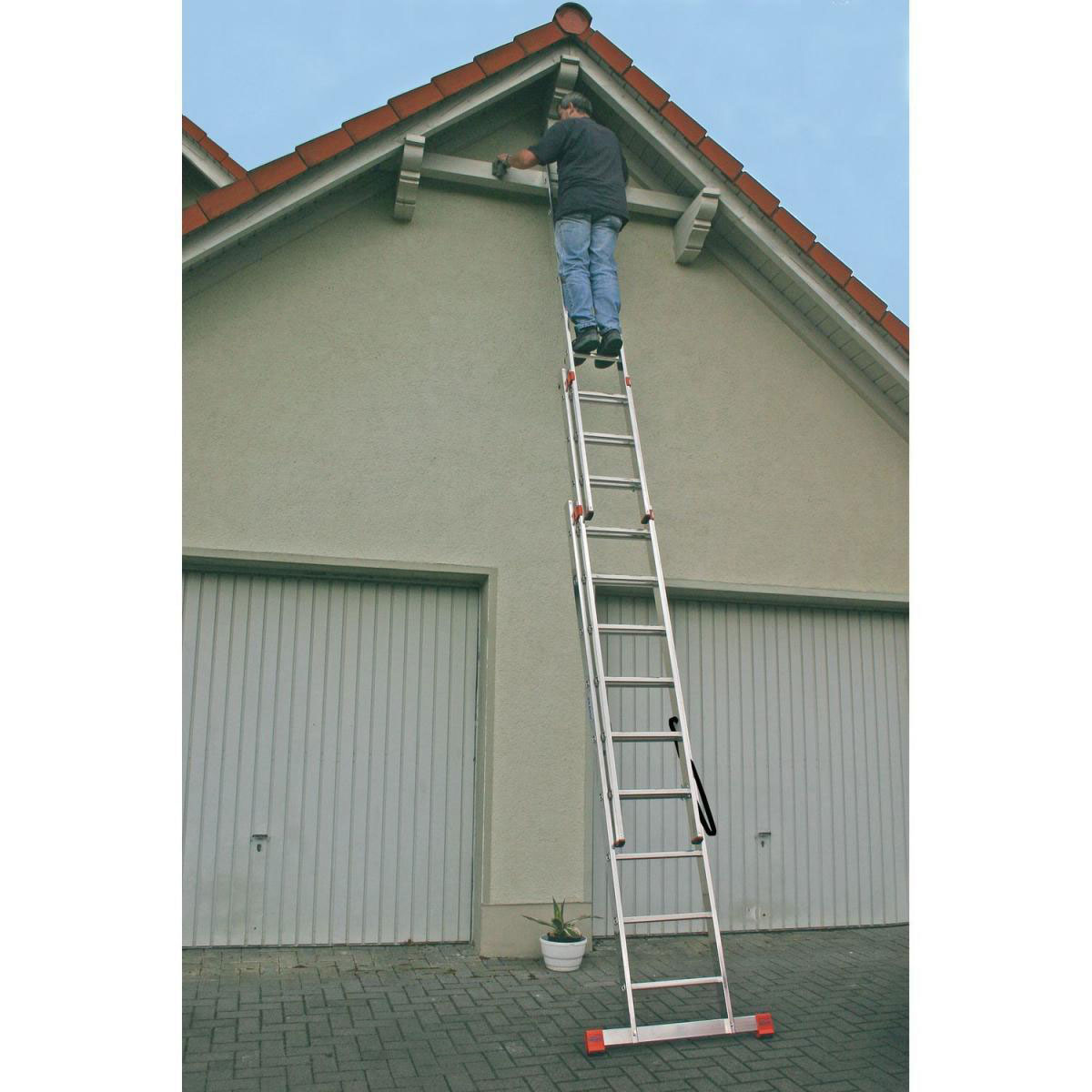 Krause Vielzweckleiter Tribilo 3 x 9 Sprossen Bild 4