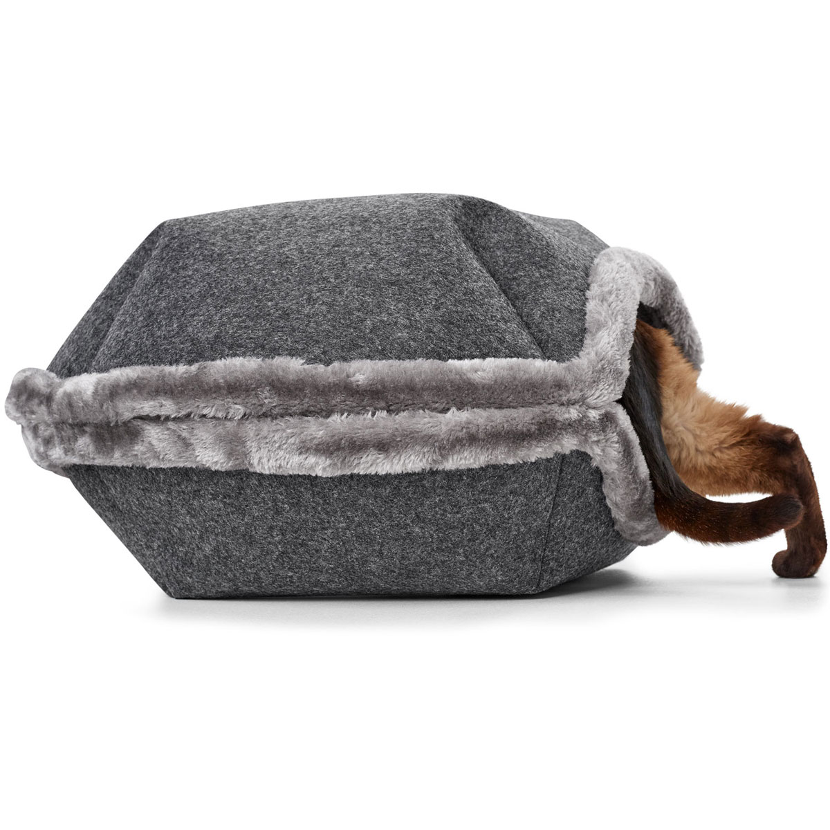 Hunter  Katzenhöhle Lugano anthrazit 55 cm Bild 7