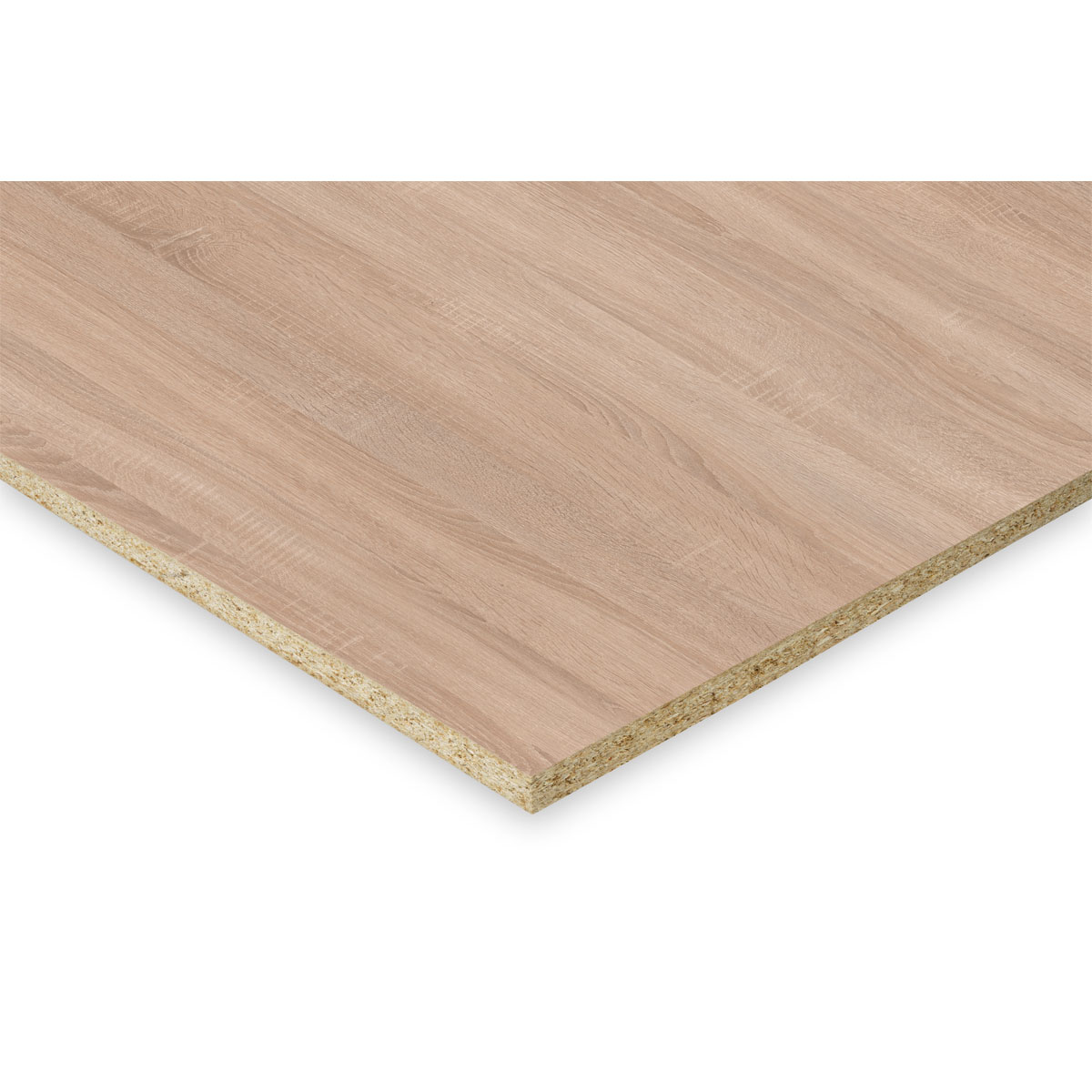 Dekorspanplatte 280 x 207 x 1,9 cm Eiche sägeschnitt