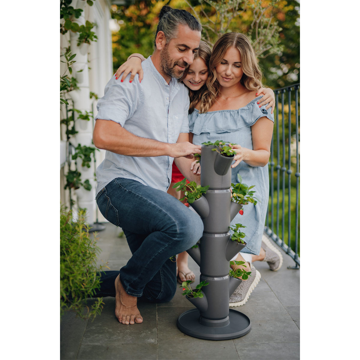 Erdbeerturm Sissi Strawberry Starter-Set anthr. Bild 1