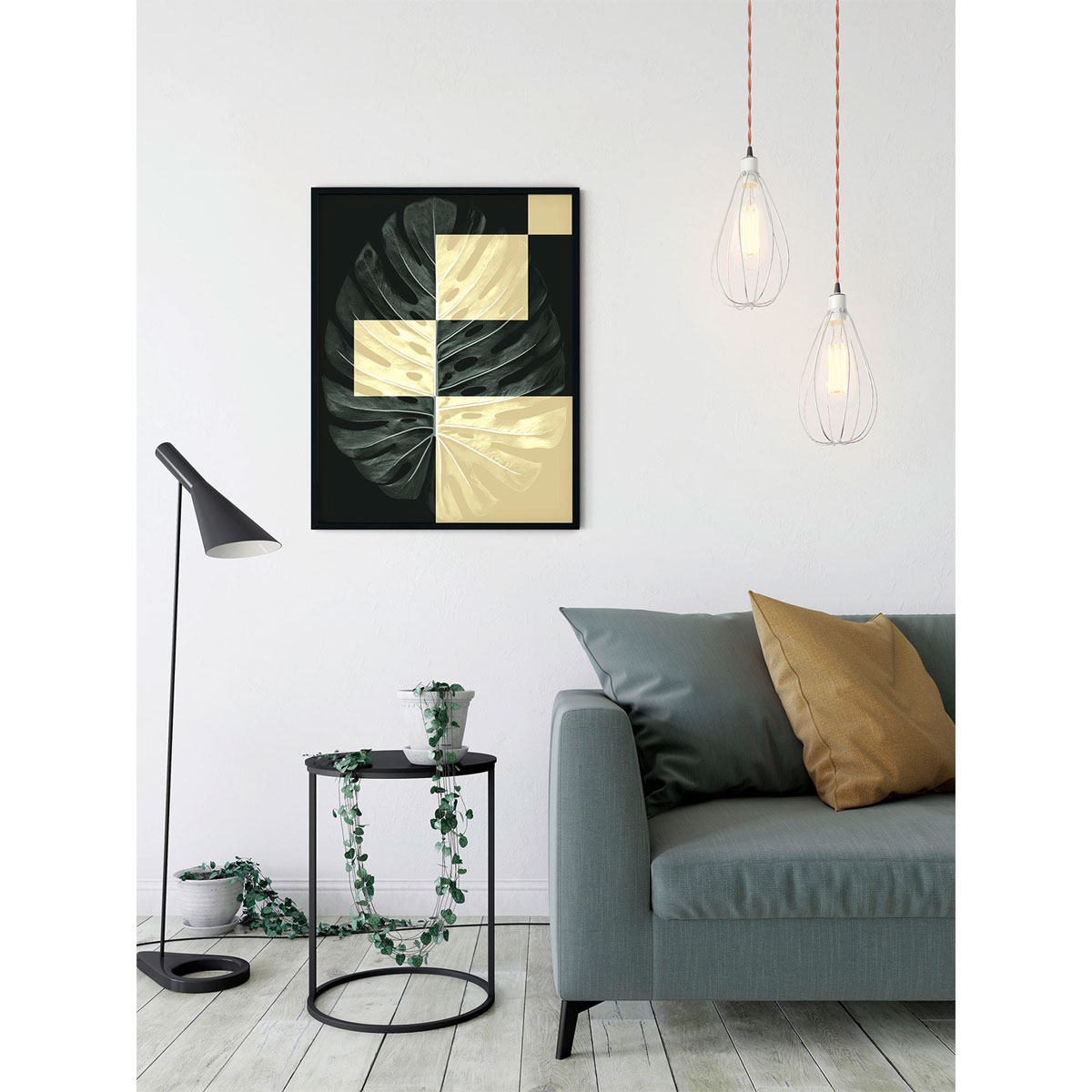 Komar  Wandbild Monstera Theatre 50x70 cm