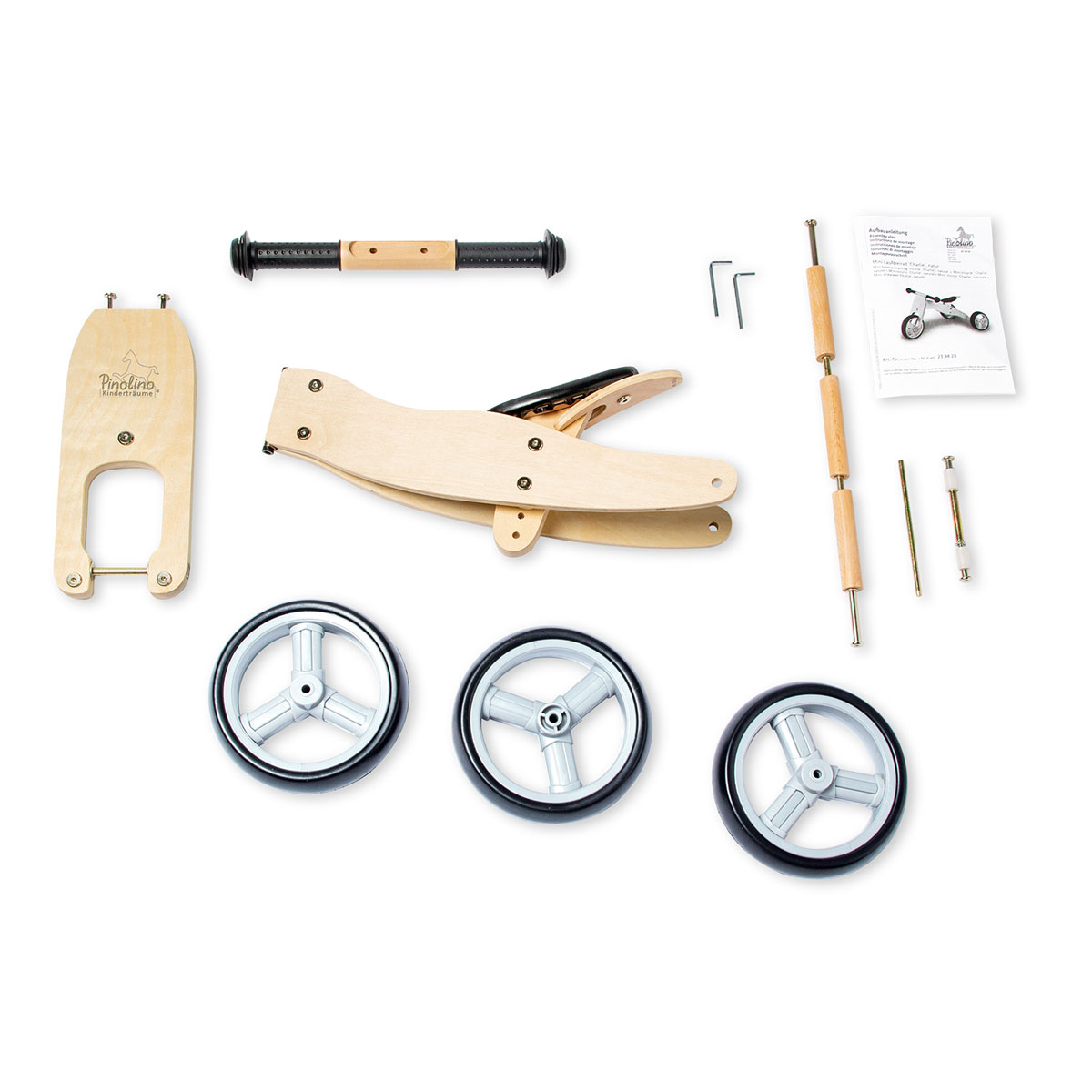 Pinolino Mini-Laufdreirad Charlie, natur Bild 5