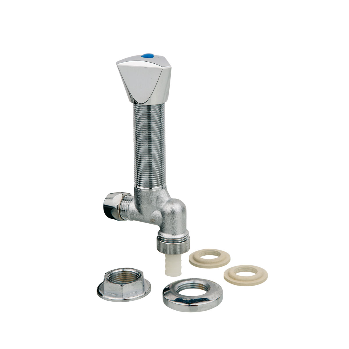 Kirchhoff Untertisch-Ventil 1/2" x 10 mmQ/10-50 mm mit Rueckflussverhinderer Bild 1