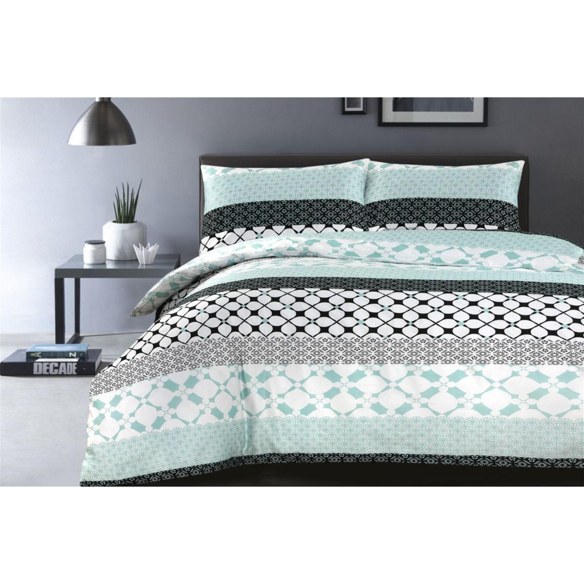 Bettwäsche Gisele 125-DE Multi / Grün 135cm x 200cm Bild 3