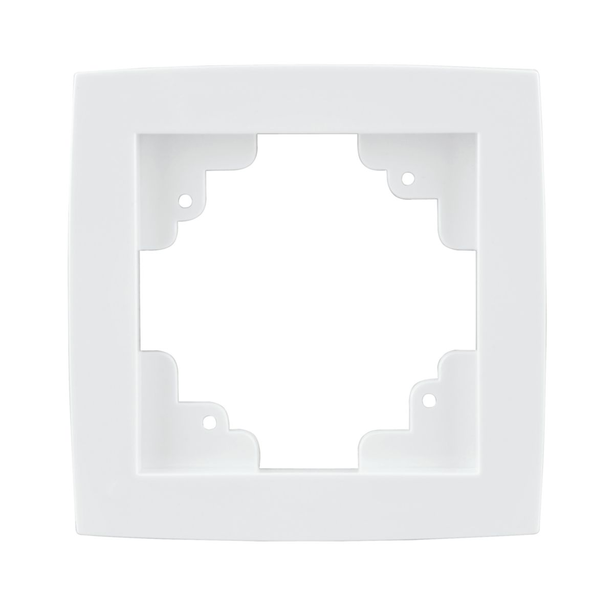 Unitec Abdeckrahmen 1-fach ultraweiß Imola Bild 1