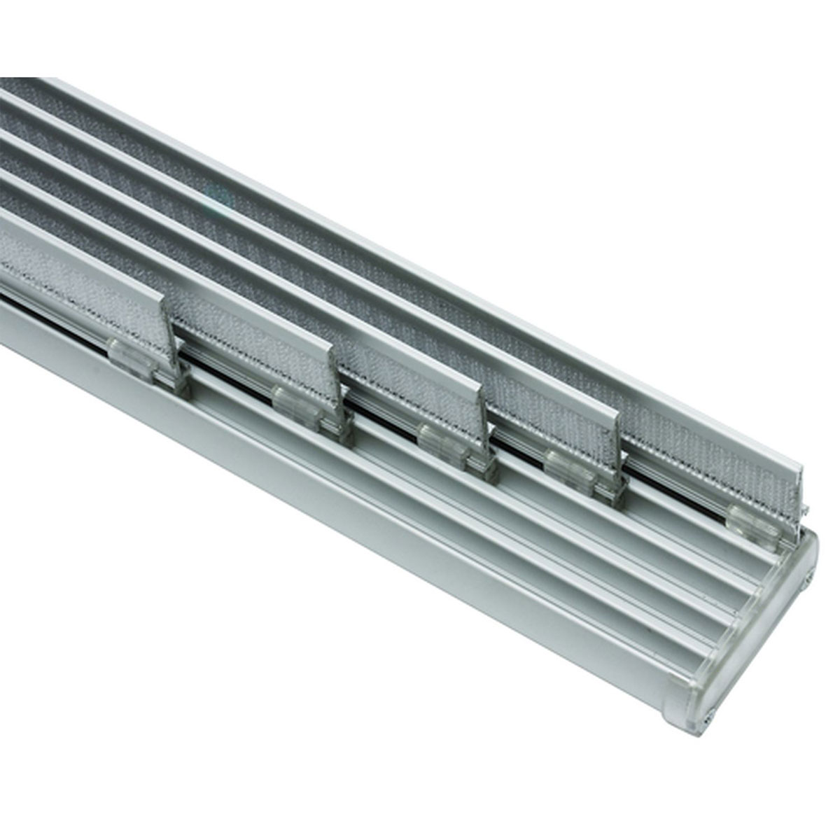 Gardinia Flächenvorhangschiene 5-läufig 280 cm Aluminium Bild 1