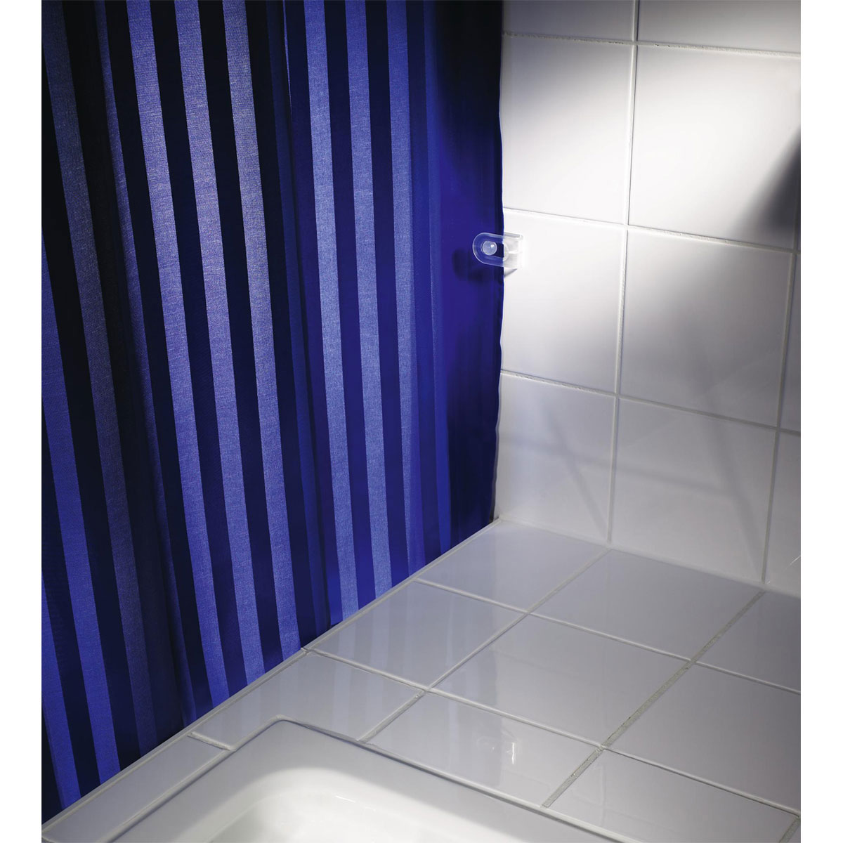 Ridder  Duschvorhangklammer Fix It transparent 2 Stück Bild 2