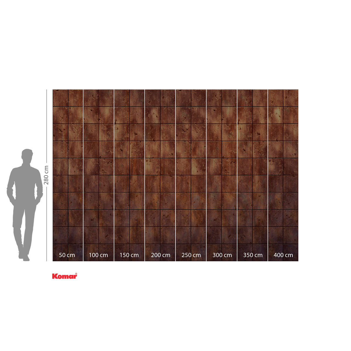 Komar  Vlies Fototapete Erosion 400x280 cm Bild 3