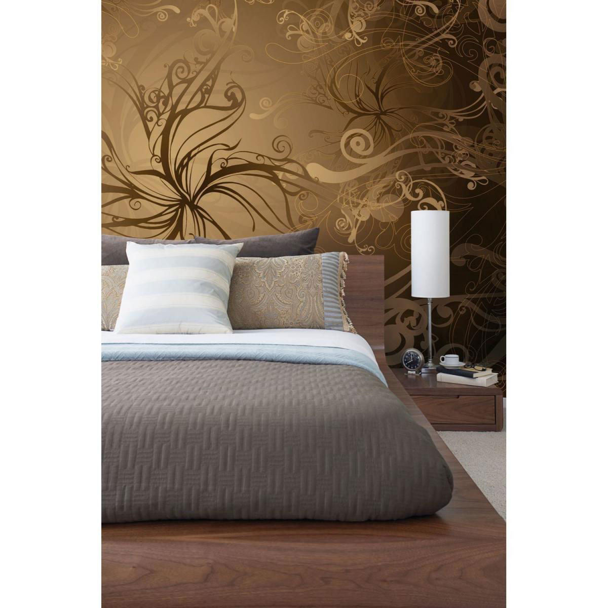 Komar Papier-Fototapete Gold 8-teilig 368 x 254 cm Bild 2