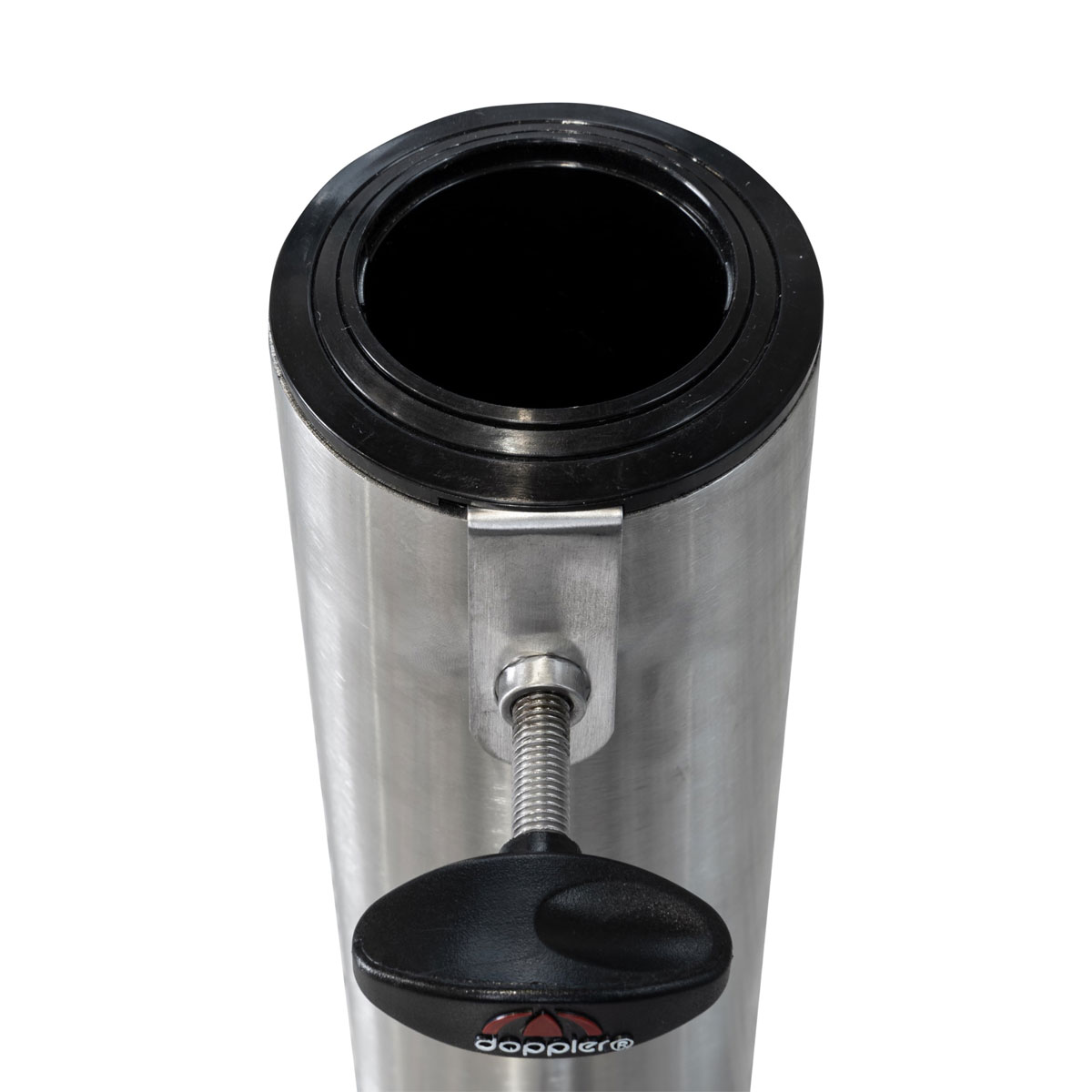 Doppler Granit Grundplatte 140 kg 80 x 80 x 8/14 cm mit 4 Rollen grau Bild 7