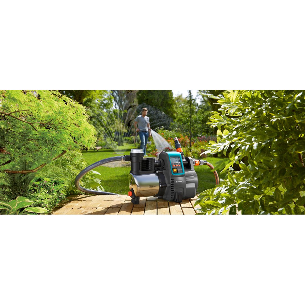 Gardena  Haus- und Gartenautomat 6000/6 LCD Inox Bild 5