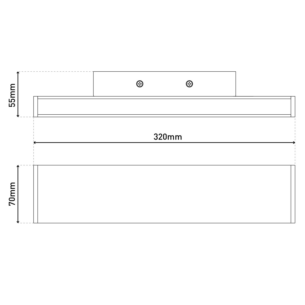 WL Dubai Metall/KS chromeLxBxH 32x7x5,5cm Bild 6