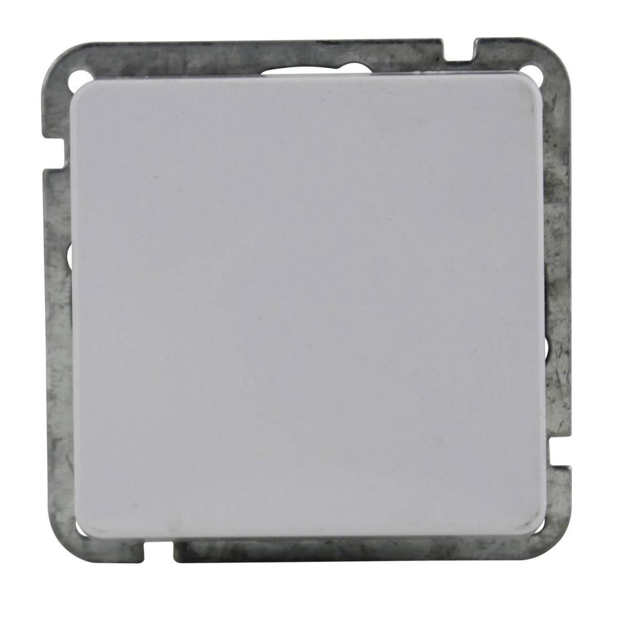 Kreuzschalter Montreal ultraweiß Serie 502