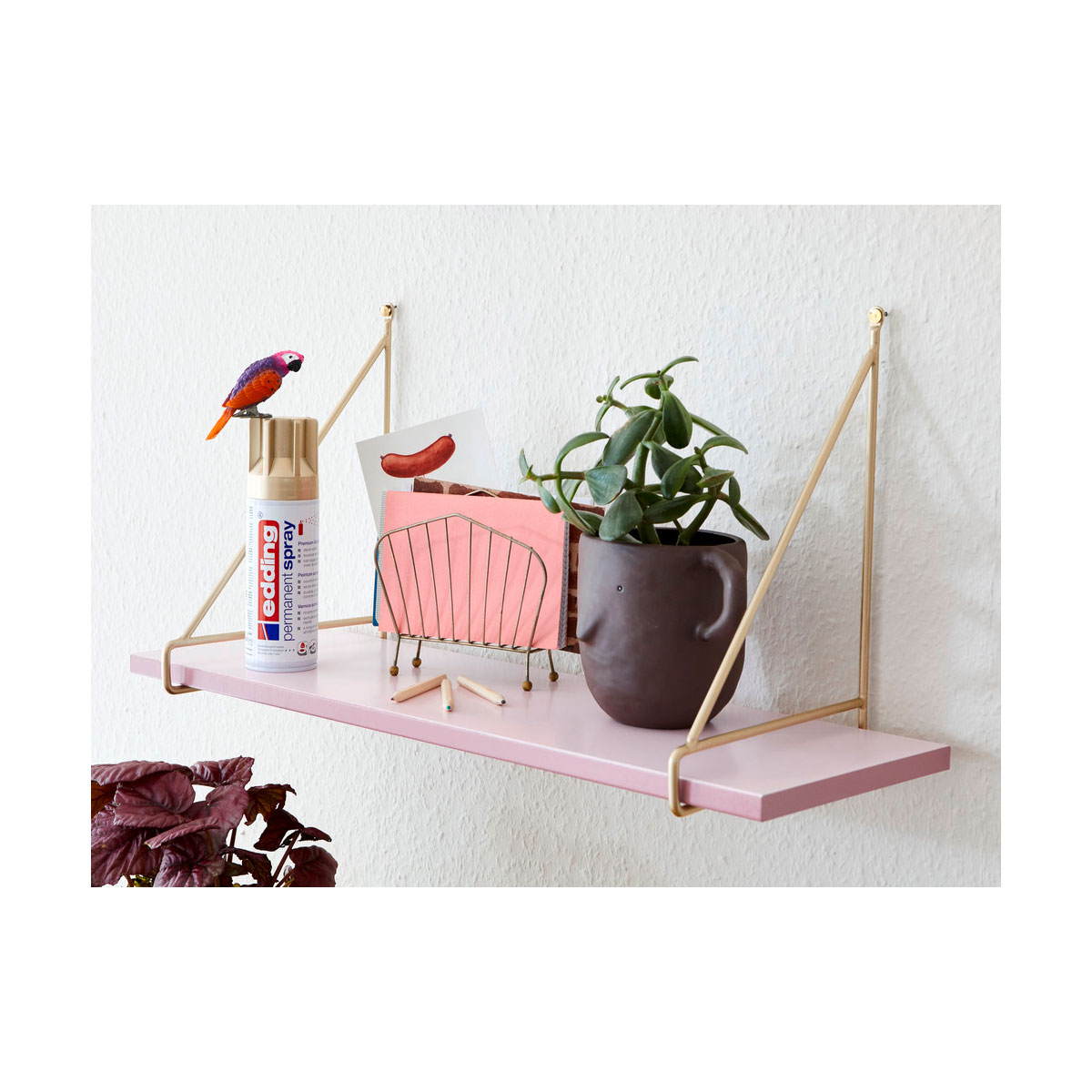 Edding  Spray 5200 champagner gold seidenmatt Bild 5