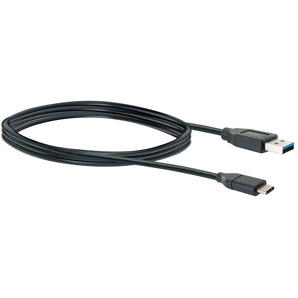Schwaiger USB-3.1-Adapterkabel C-Stecker USB 3.0 1m schwarz