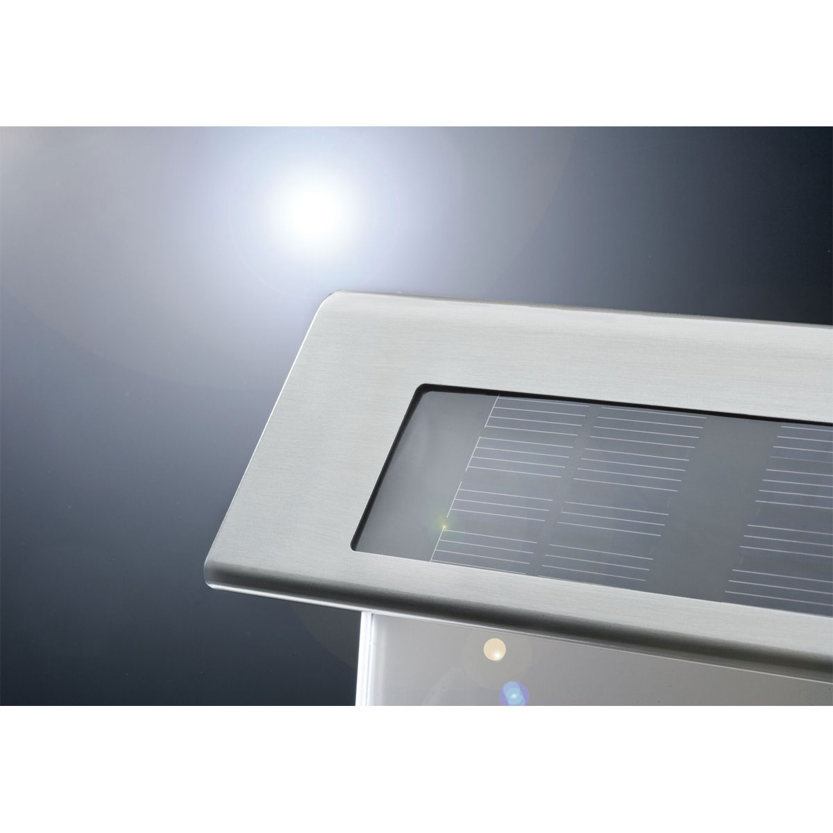 Paulmann  Outdoor Solar Hausnummernleuchte IP44 LED 1x0,2W Edelstahl Weiß Bild 6