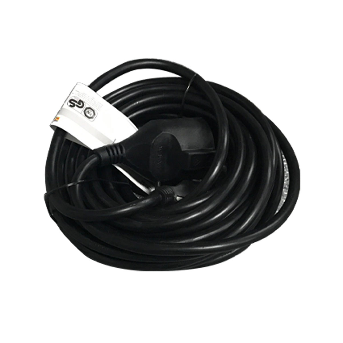 Flector Technik Schuko-Verlängerung schwarz 10 m Bild 2