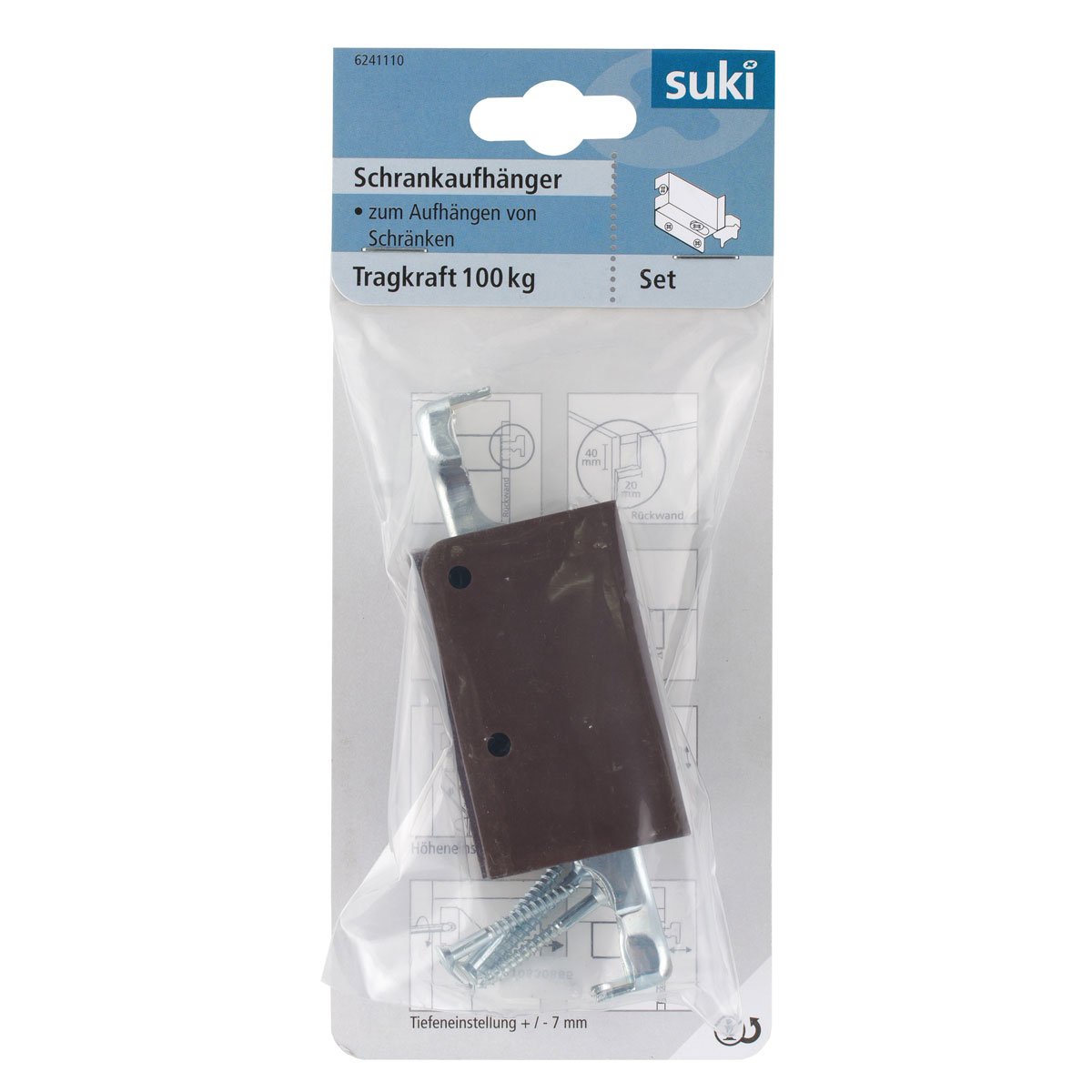 Suki Schrankaufhänger braun