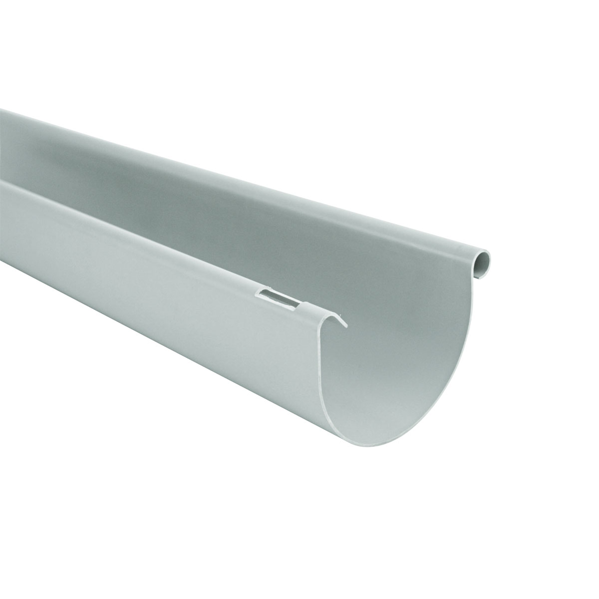 Dachrinne RG 75 2 m grau