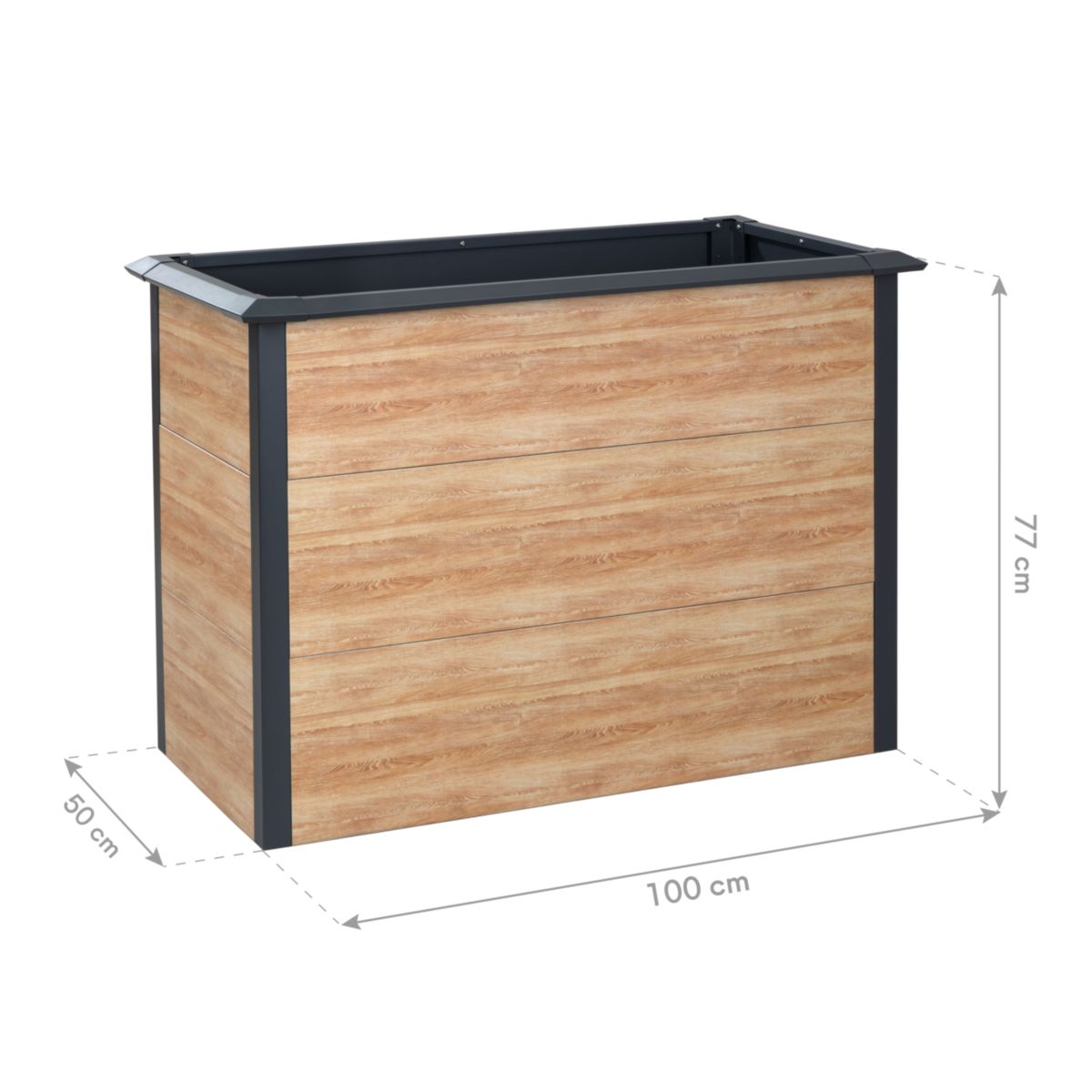 Westmann Hochbeet Primus-Multi M inkl. Schneckenschutz 50x100x77cm Bild 9