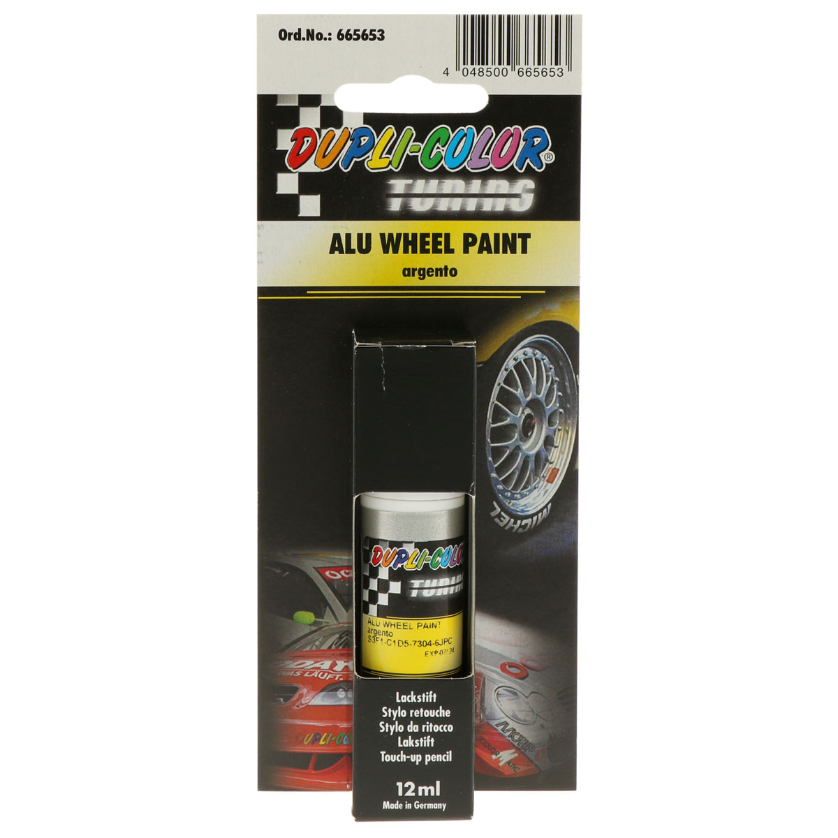 DUPLI-COLOR ALU WHEEL PAINT argento 12