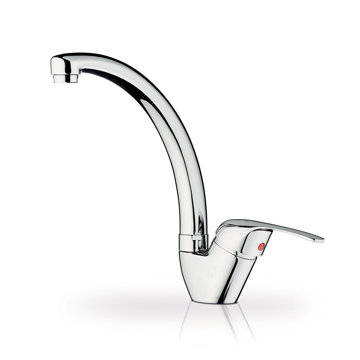 Pyramis Spültischarmatur „Sereno“ verchromt schwenkbar Bild 1