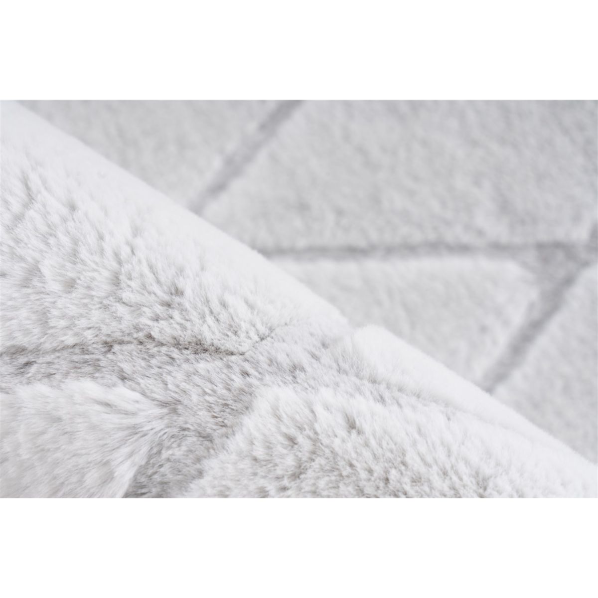 Vivica 225 Weiß / Graublau 160cm x 230cm Bild 3