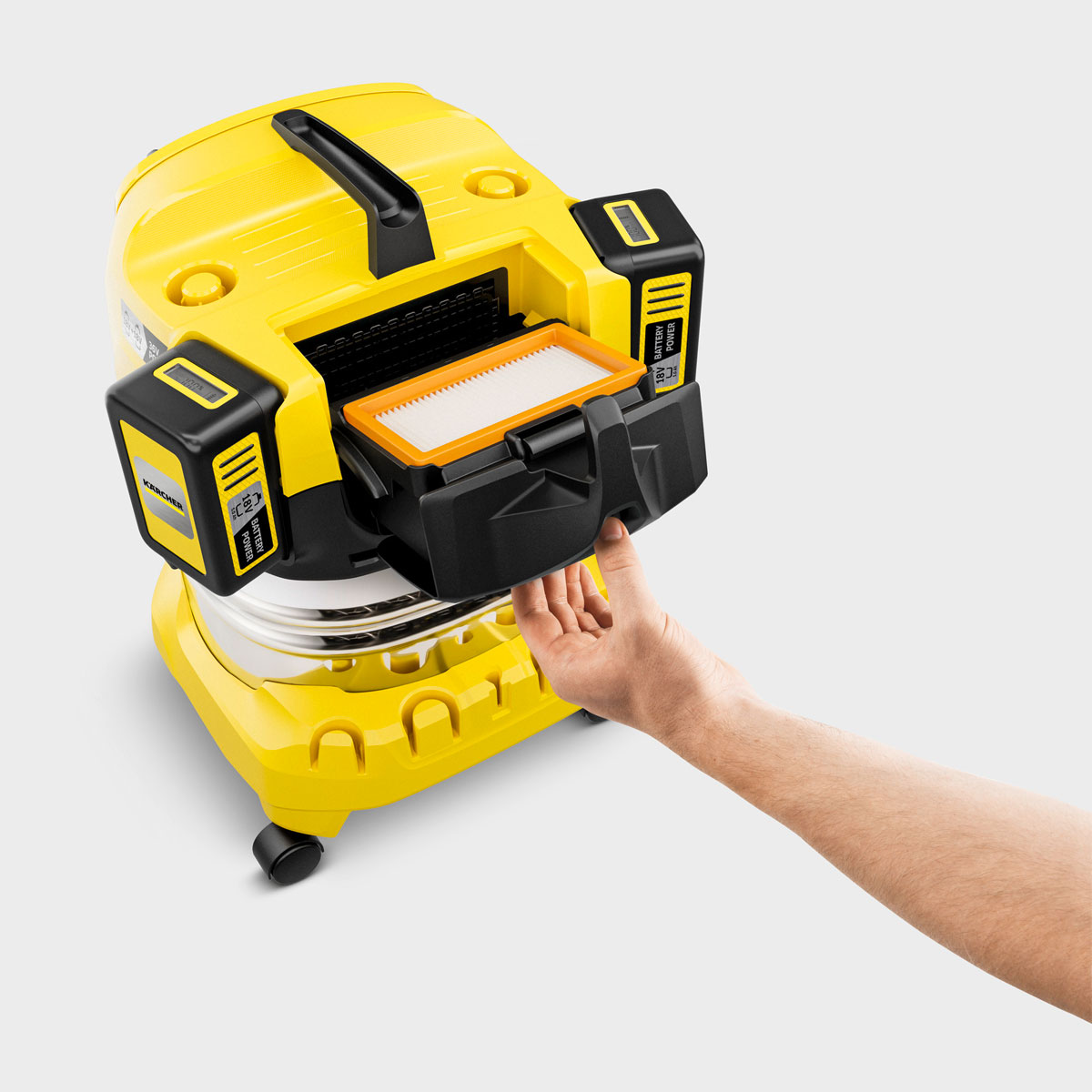 Kärcher  Nass- und Trockensauger WD 4-18 S Dual Battery Set V-20/23 Bild 2