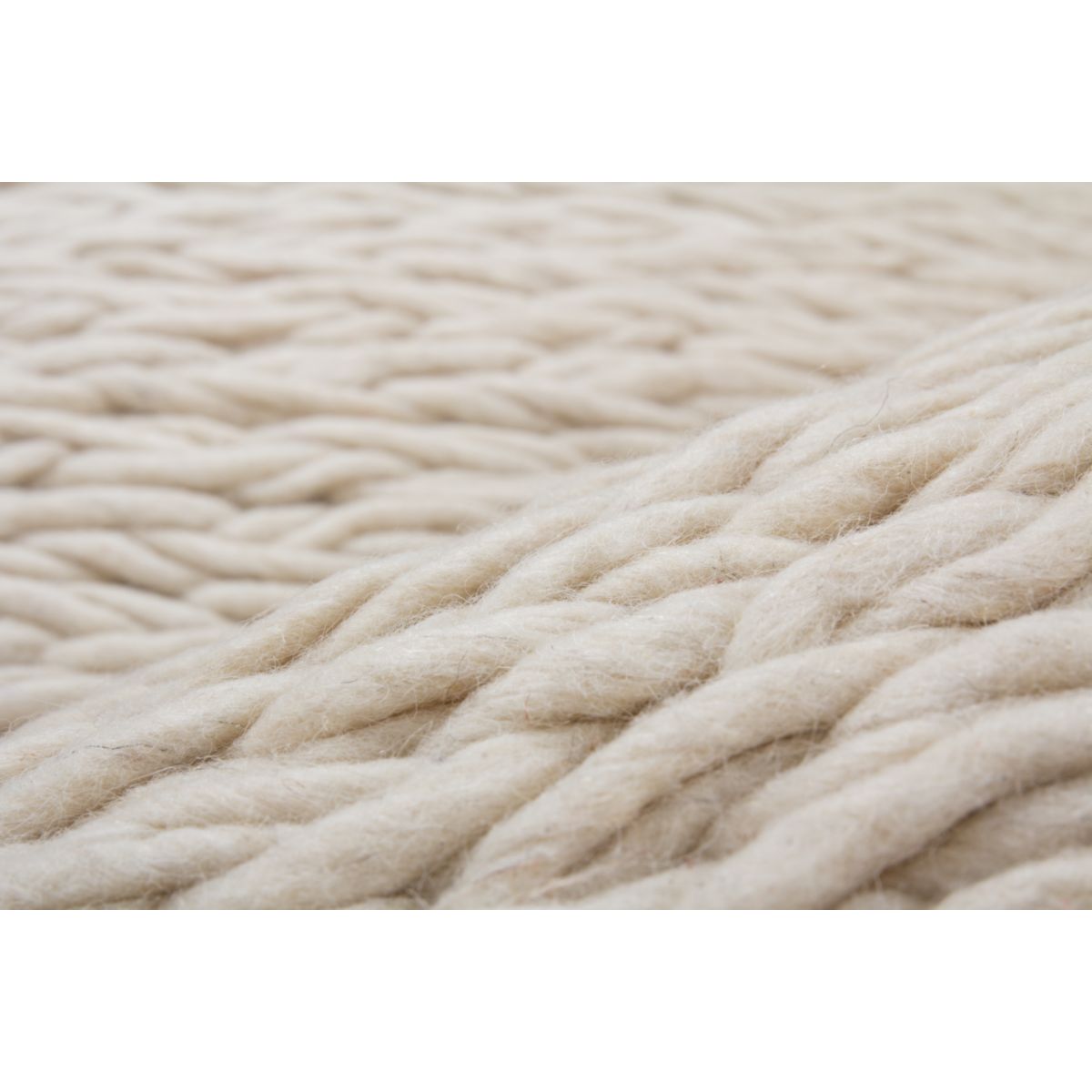 Pouf Hocker Shaun 310 grau 80x80cm Bild 4