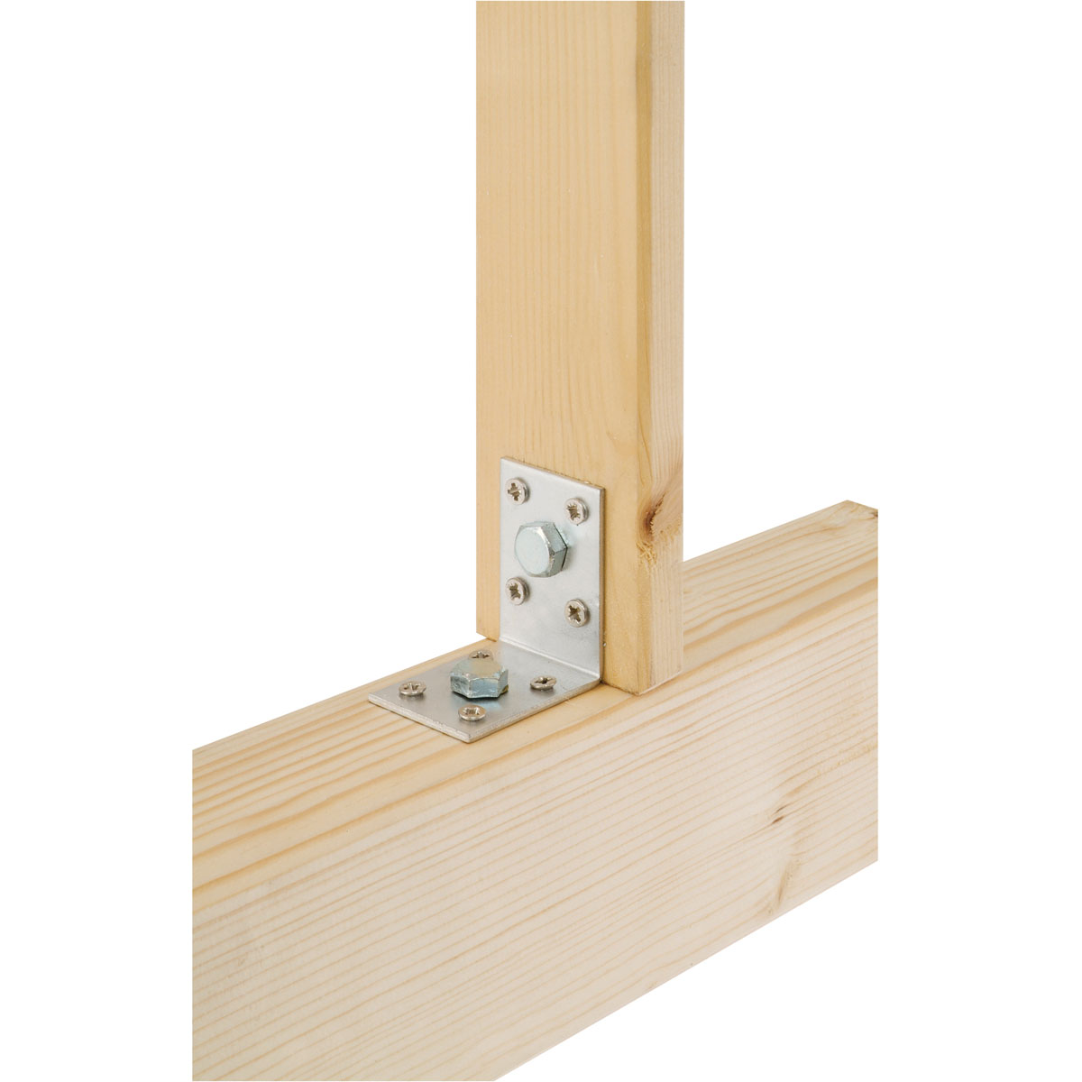 Suki Winkelverbinder Holz verzinkt 50 x 50 x 40 mm 1 Stück Bild 2