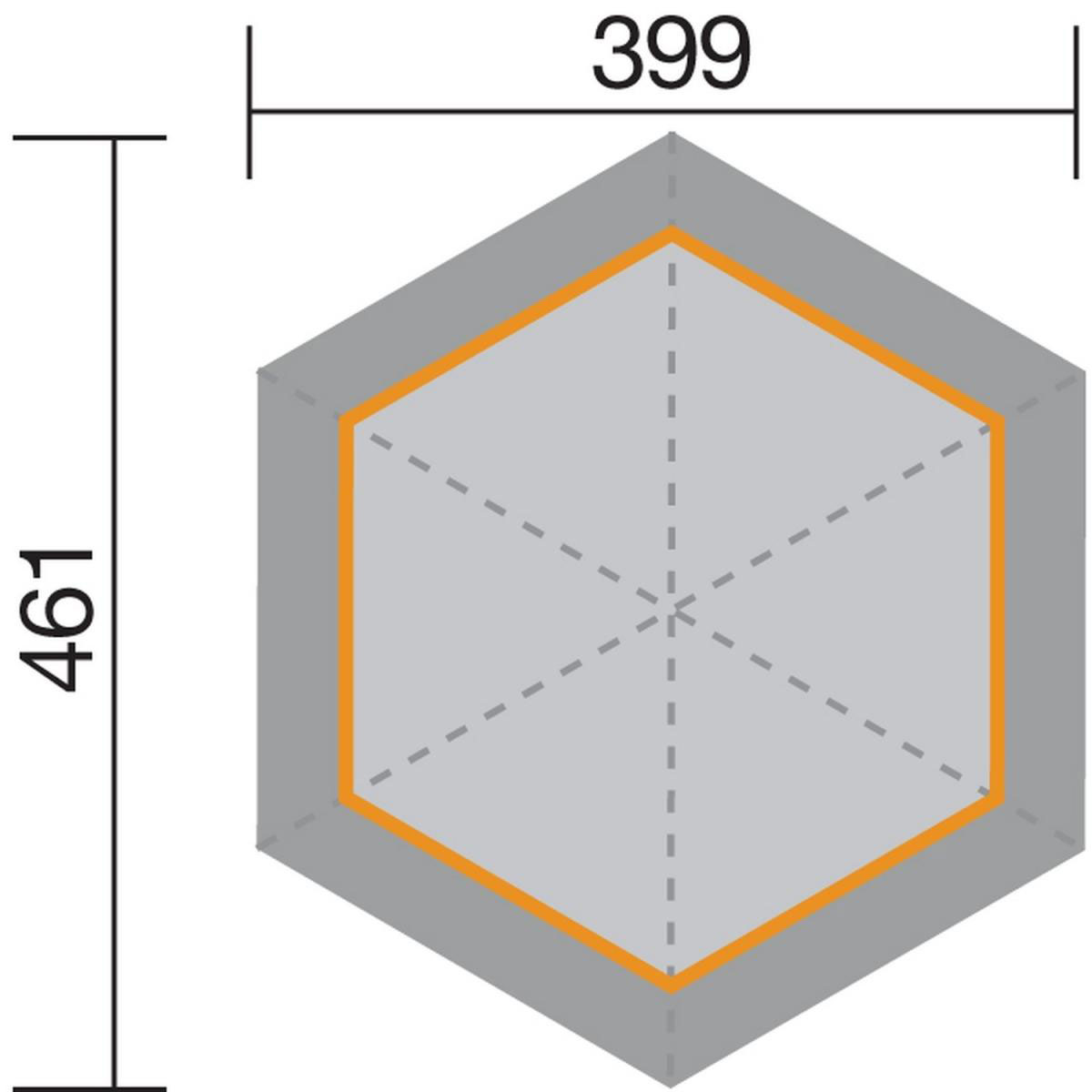 Weka Pavillon 656 Größe 2 Sparset inkl Dachschindeln Bild 2