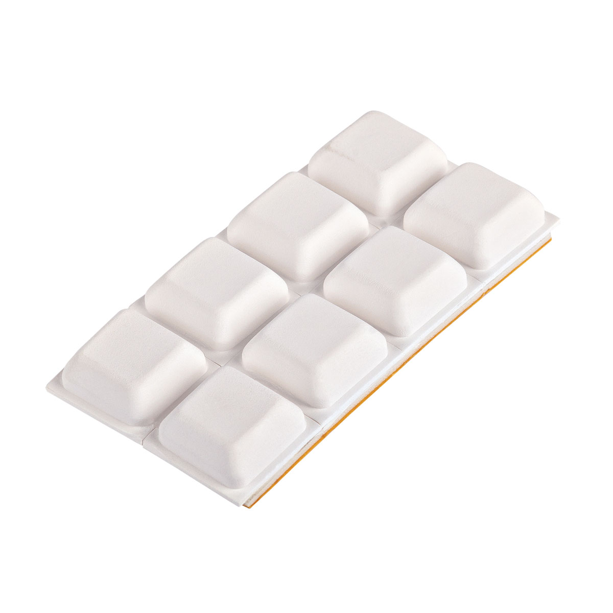 Suki Schutzpuffer klebend 1,8 x 1,8 cm weiß 8 Stück