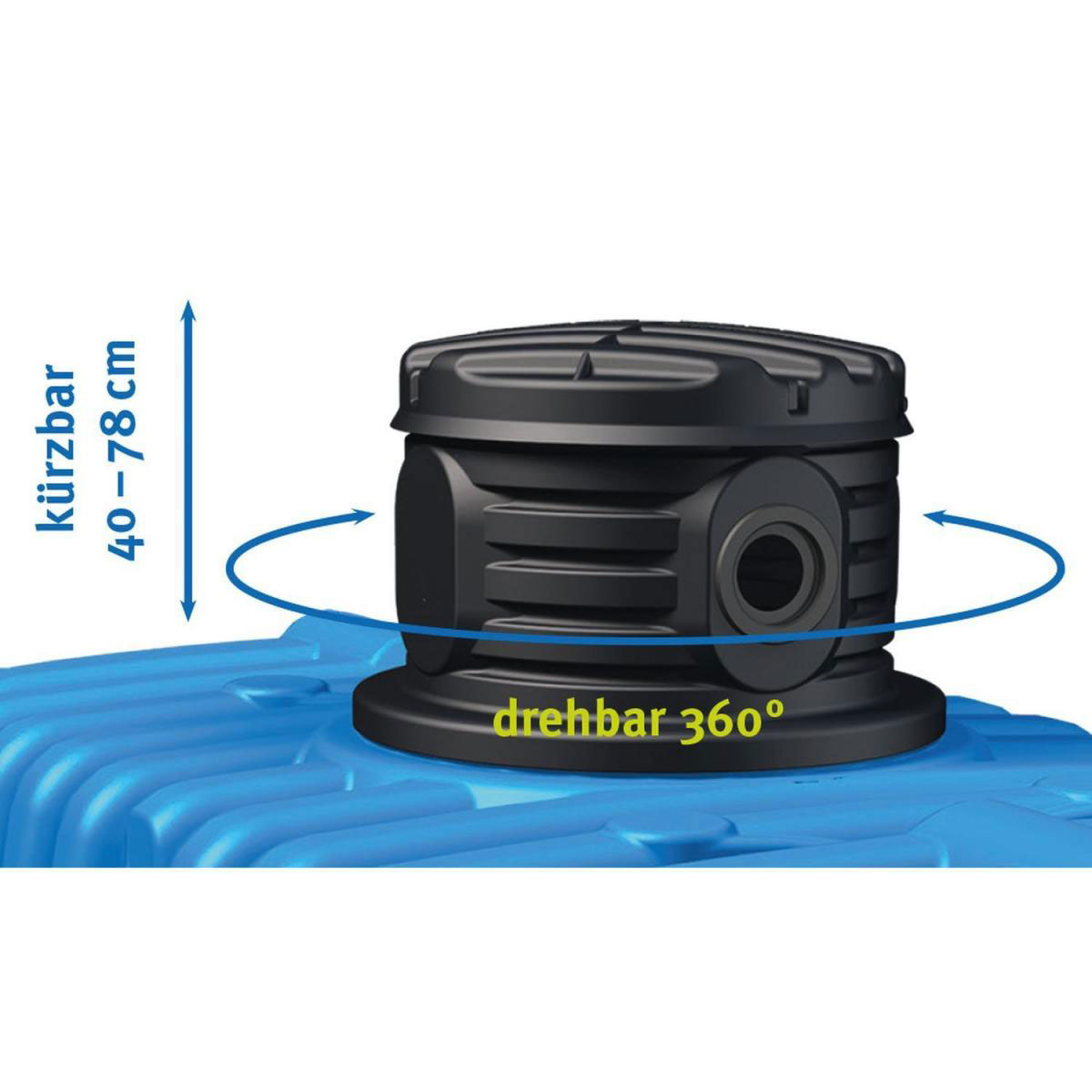 4rain Flachtank Flat L Haus-Premium Paket 10000 L Bild 4