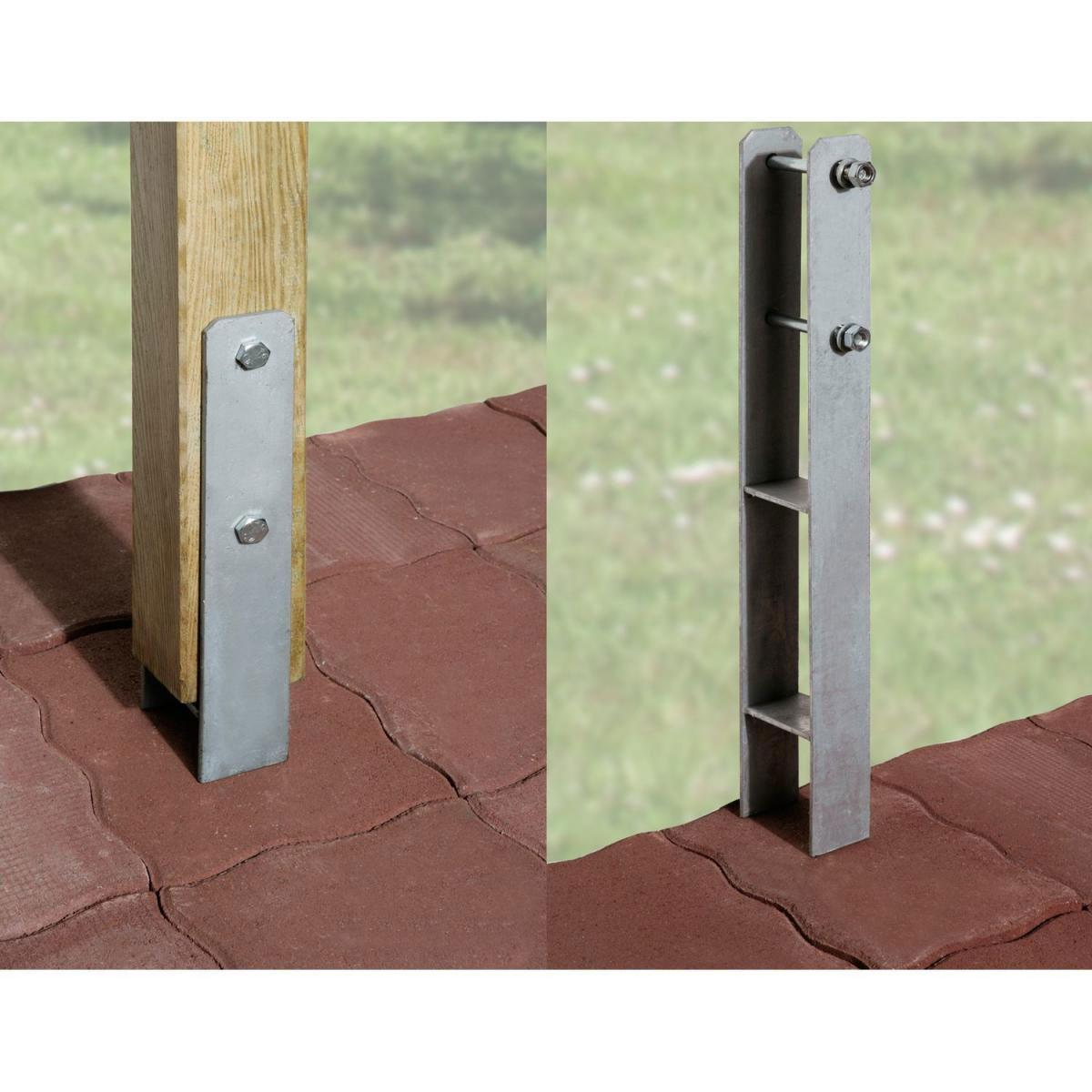 Weka H-Anker-Set für Leimholzüberdachung 1 - 4