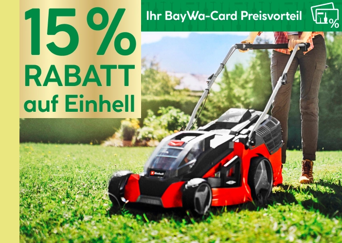 15 Prozent Rabatt auf Einhell