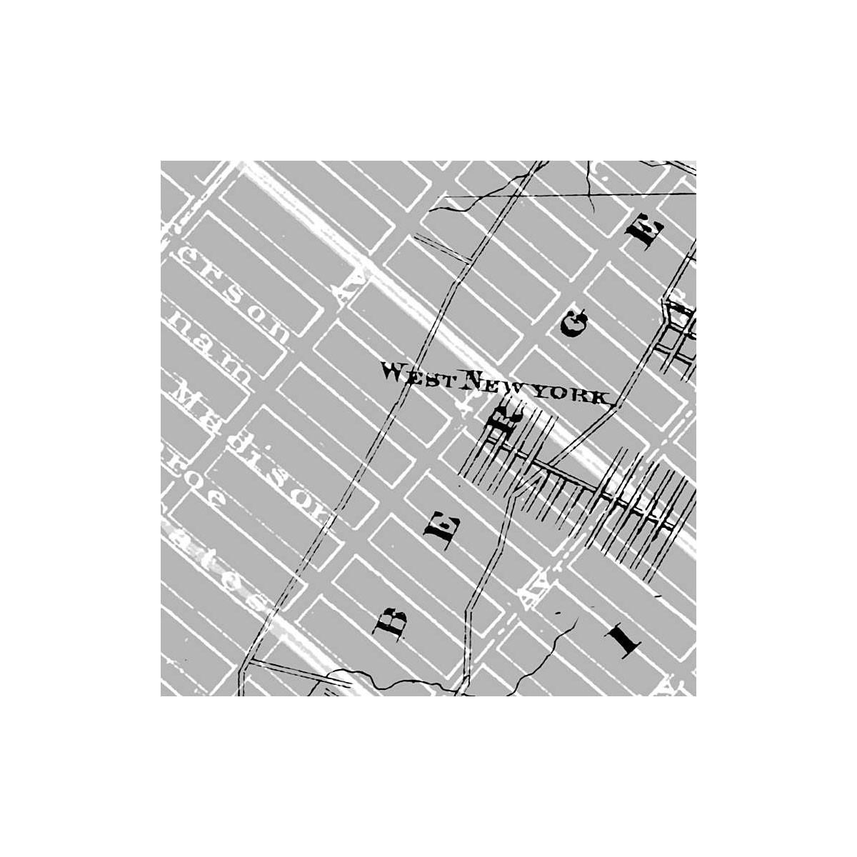 Komar  Vlies Fototapete NYC Map 200x250 cm Bild 5