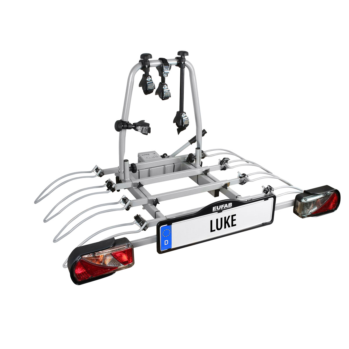 EUFAB Fahrrad-Kupplungsträger Luke für 4 Fahrräder Bild 1
