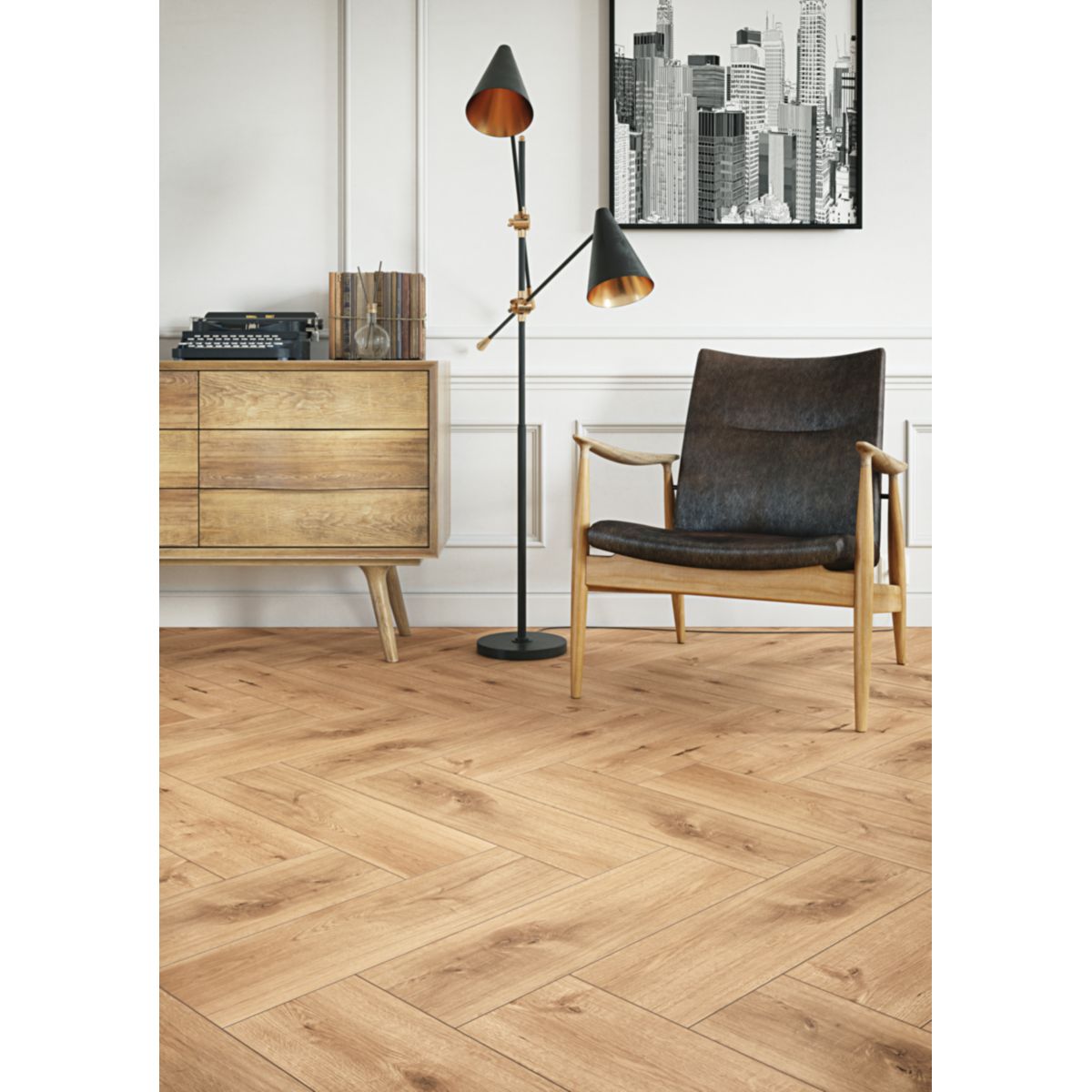 Bodenfliese Sandwood beige Bild 4