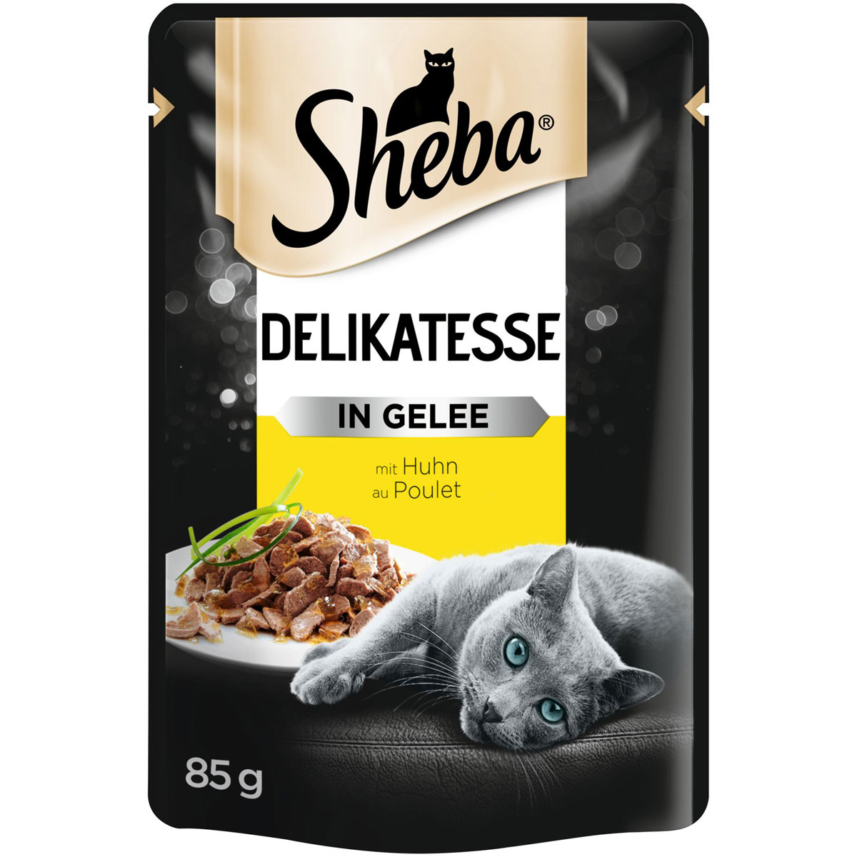 Sheba  Delikatesse mit Huhn in Gelee 85g Portionsbeutel