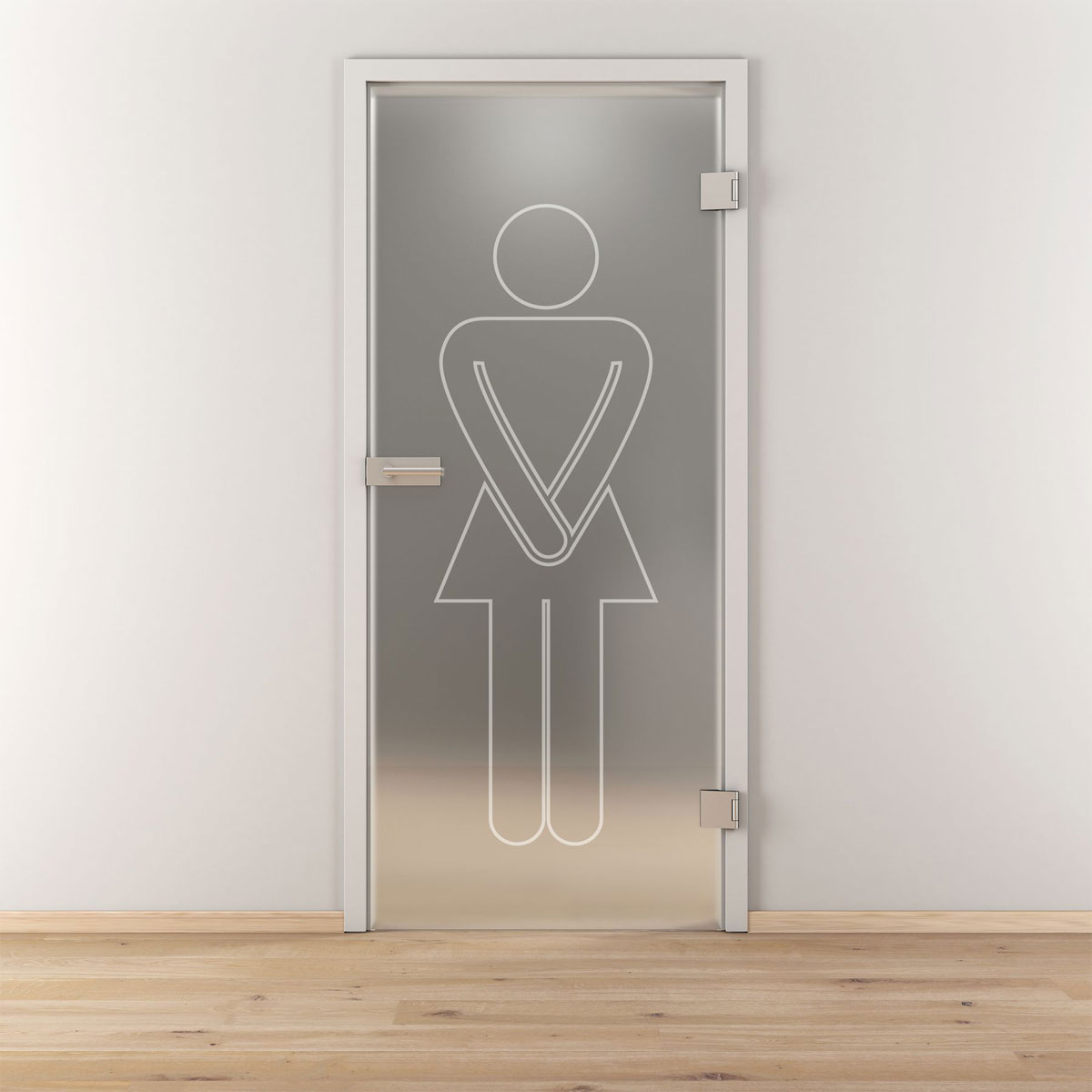 Novadoors Glasdrehtür NOVA 628 mattiert 95,9 x 197,2 cm Rechts Bild 2